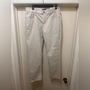 Lucky Brand 410 Athletic Straight Stretch Jeans 32X30 Mens Ivory Moon New NWT